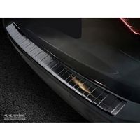 Zwart RVS Bumper beschermer passend voor BMW 3-Serie G21 Touring M-Pakket 2018- AV245220 - thumbnail