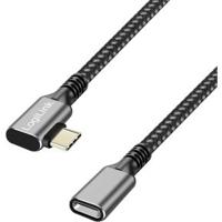 LogiLink CUA0112 USB-kabel USB 3.2 Gen 1 (3.1 Gen 1) 2 m USB C Zwart, Grijs