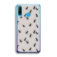 Miauw: Huawei P30 Lite Transparant Hoesje