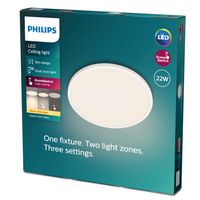 Philips Zwarte plafonnière Ozziet Ø 40cm 929003196501 - thumbnail