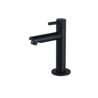 Fortifura Calvi Fonteinkraan - 15.4cm - opbouw - 1gats - mat zwart SW696235