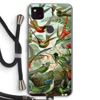 Haeckel Trochilidae: Pixel 4a 5G Transparant Hoesje met koord