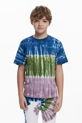 Tie-dye T-shirt - BROWN - 7/8