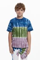 Tie-dye T-shirt - BROWN - 3/4