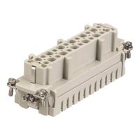 Harting 09 33 024 2702 Businzetstuk Han® E 24 + PE Crimpen 1 stuk(s)