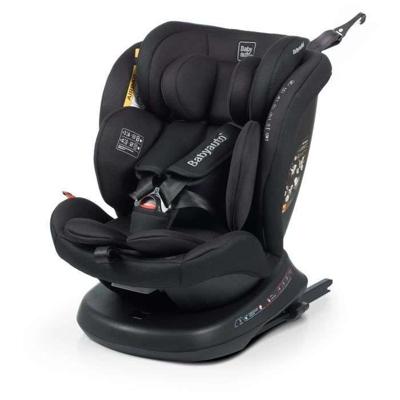 Autostoel - BABYAUTO - RODIA - Groep 0/1/2/3 - 40 / 150 cm - I-Size Plus - Isofix - Draaibaar - Liggend - Verkleiner - Zwart