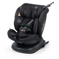 Autostoel - BABYAUTO - RODIA - Groep 0/1/2/3 - 40 / 150 cm - I-Size Plus - Isofix - Draaibaar - Liggend - Verkleiner - Zwart