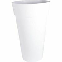 Bloempot EDA 13637 BL SX2 Wit Cirkelvormig Rond Ø 48 x 80 cm