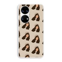 Bonjour mon amour: Huawei P50 Transparant Hoesje