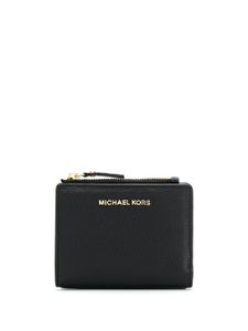 Michael Michael Kors porte-cartes à plaque logo - Noir