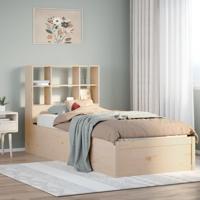 Bedframe zonder matras massief grenenhout 90x190 cm