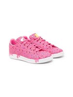 adidas Kids Stan Smith J lace-up trainers - Rose adidas Kids Stan Smith J lace-up trainers - Rose