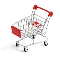 Mand voor aperatieven Quid Select Metaal 12 x 11,5 x 8,5 cm Trolley (32 Stuks)