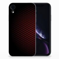 Apple iPhone Xr | TPU bumper | Geruit Rood