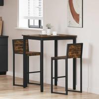 Staande Bartafel Bewerkt hout