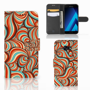 B2Ctelecom A5D17 mobiele telefoon behuizingen 13,2 cm (5.2") Portemonneehouder Zwart, Blauw, Oranje, Rood, Wit