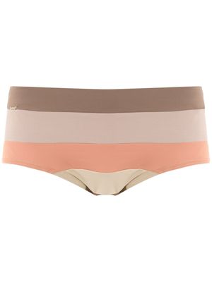 Amir Slama short de bain à rayures - Multicolore