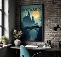 Bezoek zweinstein poster tienerkamer