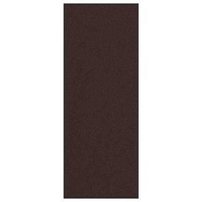 Deurmat 115x300 cm bruin