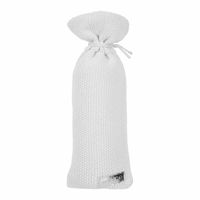 Meyco kruikenzak gebreid mini relief warm wit Maat Meyco kruikenzak gebreid mini relief warm wit Maat