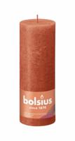 Bolsius kaars rustiek 7x13 cm earthy orange