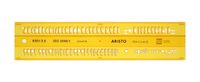 Aristo AR-5301/3 Lettersjabloon 3,5mm H-profiel Schriftvorm B Recht