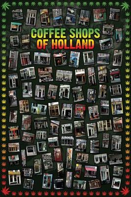 Coffee Shops Of Holland Poster 61x91.5cm