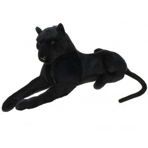 Panter knuffel - pluche - liggend - luipaard - pluche - 70 cm