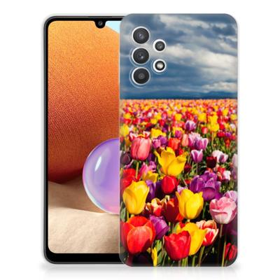 Samsung Galaxy A32 4G | A32 5G Enterprise Editie | TPU Case | Tulpen