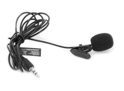 Esperanza EH178 Microfoon met clip Zwart