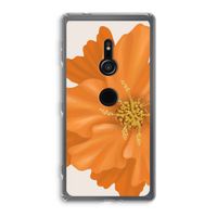 Orange Ellila flower: Sony Xperia XZ2 Transparant Hoesje