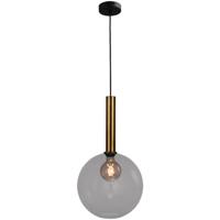 Masterlight Hanglamp Ø 30cmBella 2 Antiek messing met smoke glas - 2980-10-05-30