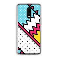 Pop Art #2: OnePlus 7 Transparant Hoesje