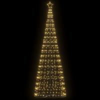 LED-kerstboom 550 LEDs warm wit 304 cm
