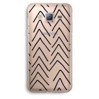 Marrakech Arrows: Samsung Galaxy J3 (2016) Transparant Hoesje - thumbnail