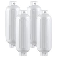 4-delige set Bootfenders Lange Fender Kogel Fender set Boot Stootbescherming Stegfender 68,5 x 21,5 cm Wit 4-delige set Bootfenders Lange Fender Kogel Fender set Boot Stootbescherming Stegfender 68,5 x 21,5 cm Wit
