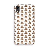 Poop emoji: iPhone XR Volledig Geprint Hoesje