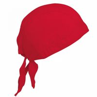 Rode dames hoofddoek   -
