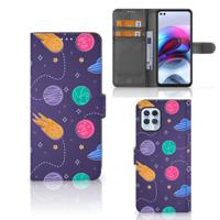 Motorola Moto G100 | Wallet Case | met Pasjes | Space
