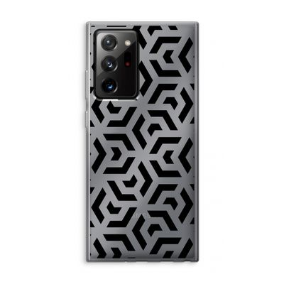 Crazy pattern: Samsung Galaxy Note 20 Ultra / Note 20 Ultra 5G Transparant Hoesje