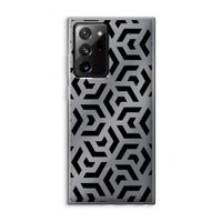 Crazy pattern: Samsung Galaxy Note 20 Ultra / Note 20 Ultra 5G Transparant Hoesje