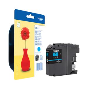 Brother Originele LC-121C cyaan inktcartridge inkt Cyaan