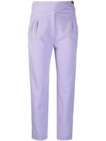 Blazé Milano pantalon droit à coupe courte - Violet