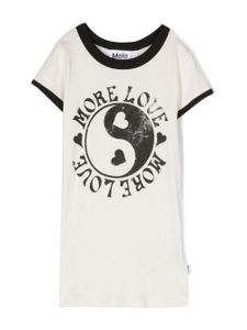 Molo t-shirt More Love en coton biologique - Tons neutres