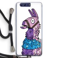 Lama: Honor 9 Transparant Hoesje met koord