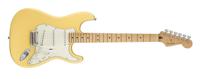 Fender PLAYER STRATOCASTER Elektrische gitaar 4 snaren Wit, Hout, Geel