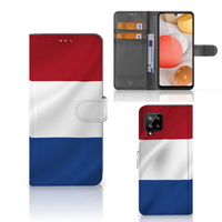 Samsung Galaxy A42 5G Bookstyle Case Nederlandse Vlag - thumbnail