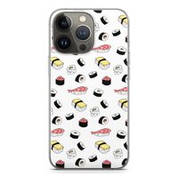 Sushi time: iPhone 13 Pro Transparant Hoesje