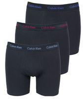 Calvin Klein Boxershorts long zwart 3-pack