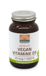 Vegan vitamine D3 25mcg/1000IE